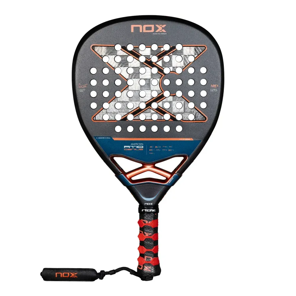 NOX AT10 Luxury Genius Attack 18K Alum - Best diamond padel rackets of 2025