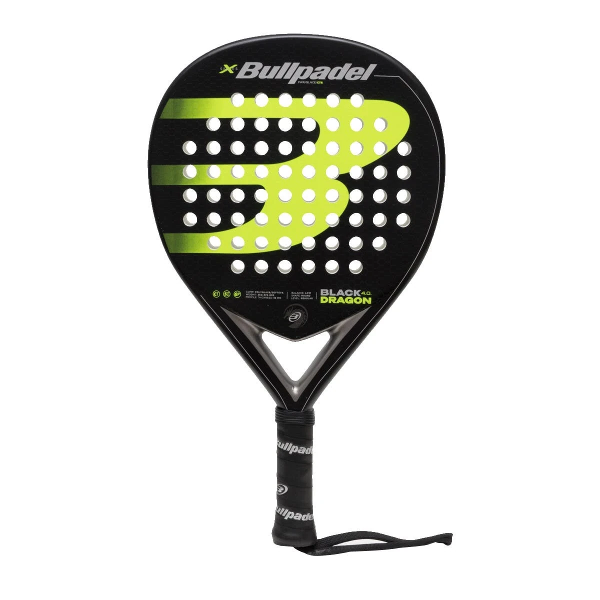 Bullpadel Black Dragon 4.0