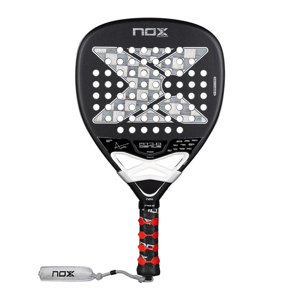 Nox At10 Genius Attack 18K Alum By Agustin Tapia padel racket, Diamond shape