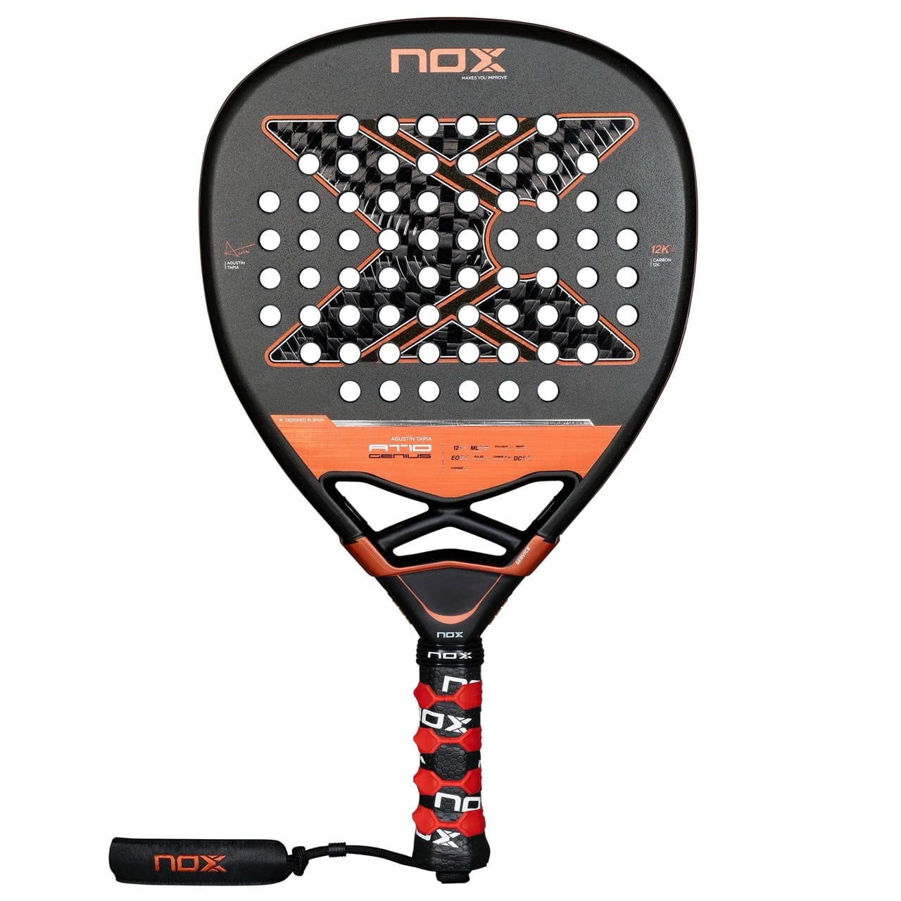 NOX AT10 Luxury Genius Attack 12K 2025 Padel Racket Review