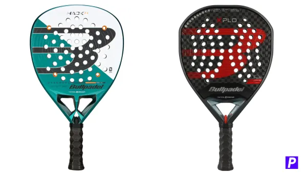 Bullpadel Hack 04 25 vs Bullpadel XPLO 2025: Which racket has more power?